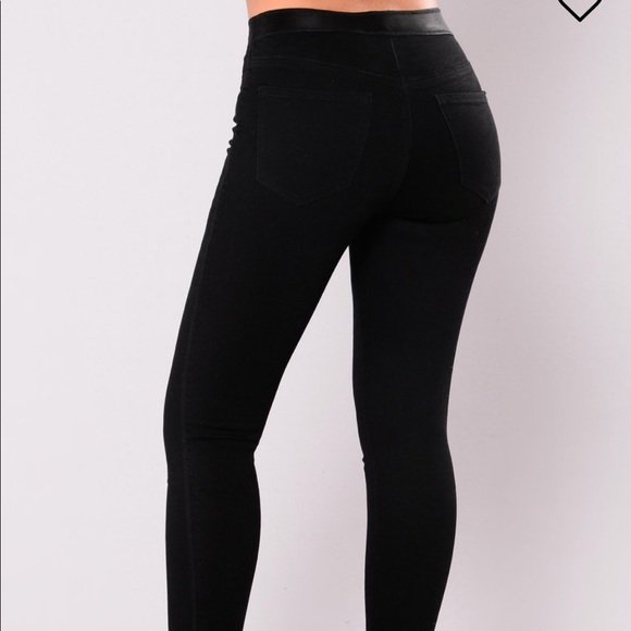 Leireen Jeggings (black) - Picture 7 of 8